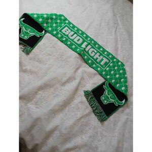 Bud Light Chicago Bulls Scarf 58x8 NWOT